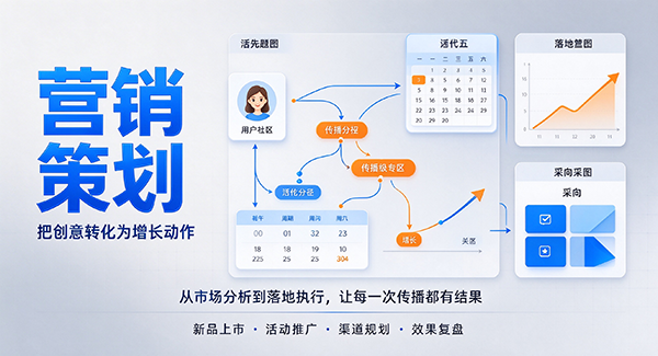 天长市营销策划
